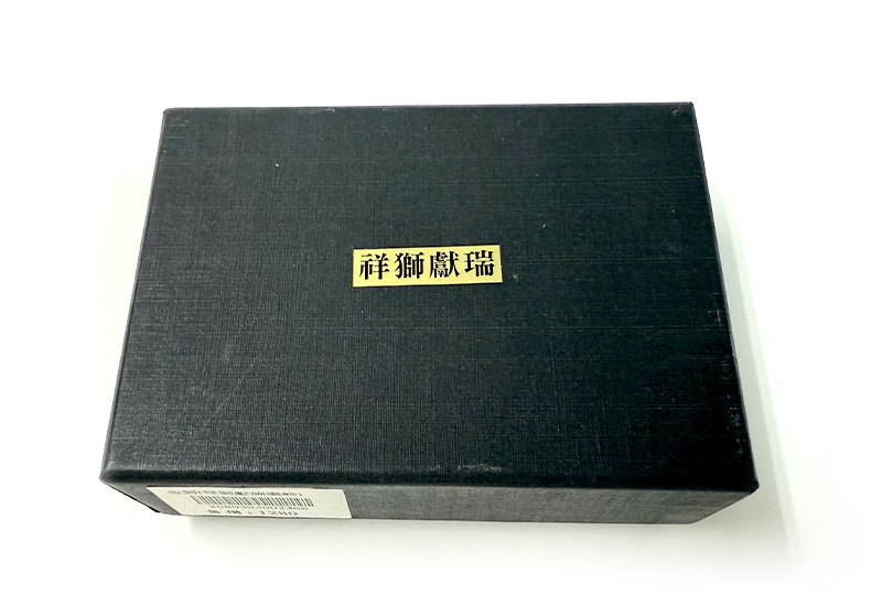 祥獅獻瑞(金獅)擺飾